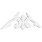 Ekena Millwork Pitch Milton Architectural Grade PVC Gable Pediment, 36"W x 12"H x 1"P (8/12) GPP036X012X100MIL - alternate 1
